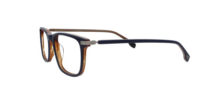  Blue Full rim Square Eyeglasses for Men