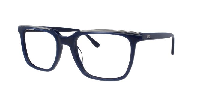  Blue Full rim Rectangle Eyeglasses for Men and Women