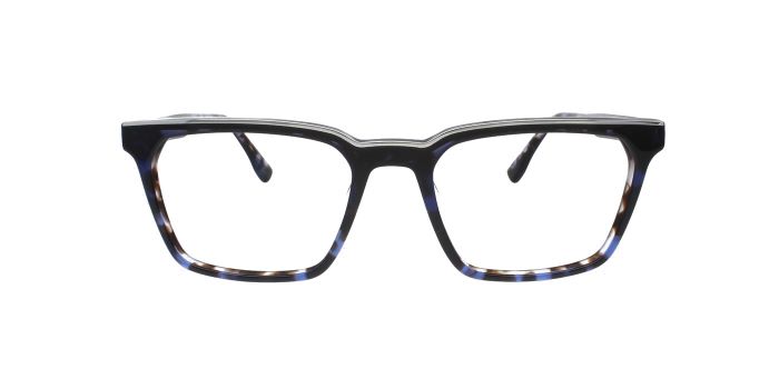  Blue Full rim Square Eyeglasses for Men