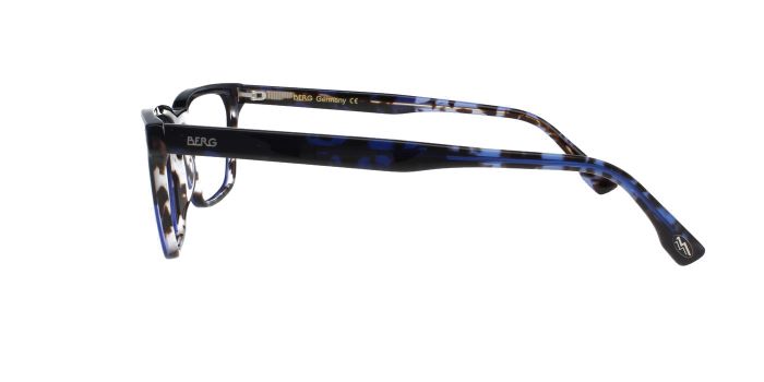  Blue Full rim Square Eyeglasses for Men