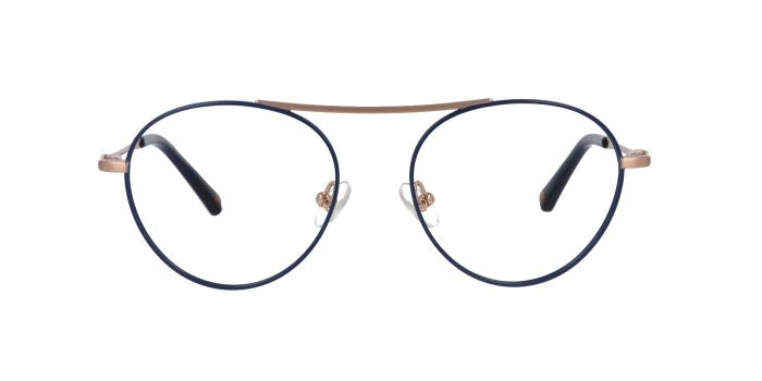  Blue Full rim Aviator Eyeglasses for Men and Women