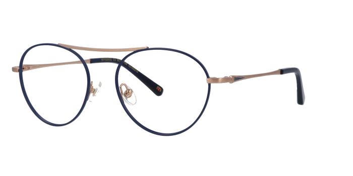  Blue Full rim Aviator Eyeglasses for Men and Women