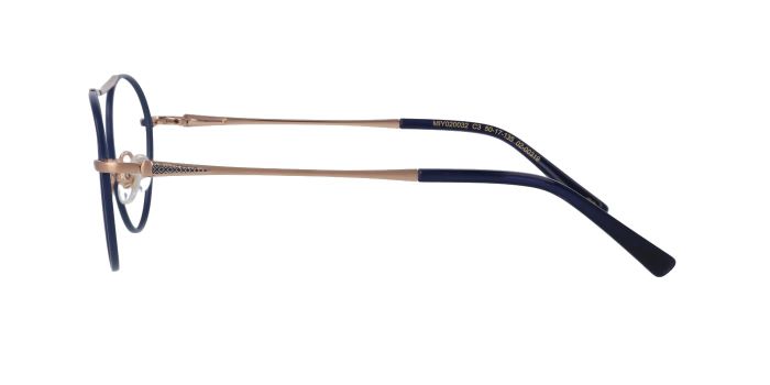  Blue Full rim Aviator Eyeglasses for Men and Women