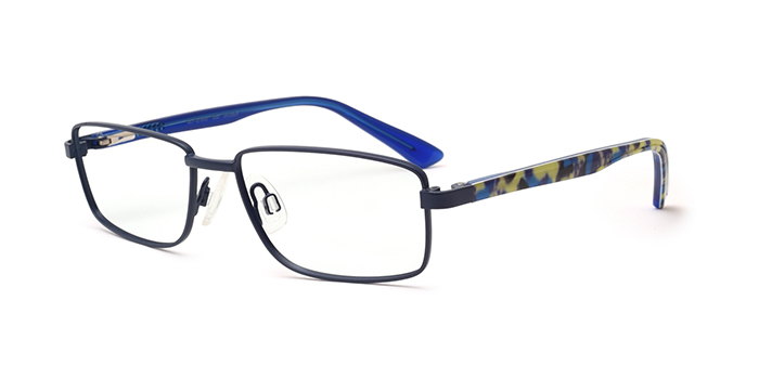 PUMA Blue Full Frame Rectangle Eyeglasses for Kids