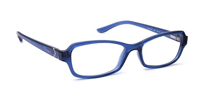 VOGUE 0VO5064BI TIMELESS Blue Full Frame Square Eyeglasses for Women