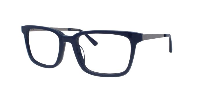  Blue Full rim Square Eyeglasses for Men