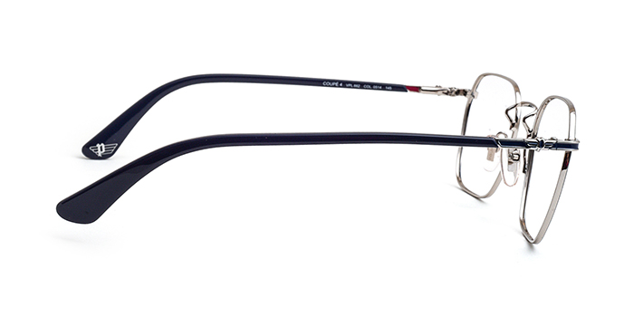 POLICE Blue Full Frame Square Eyeglasses for Men and Women