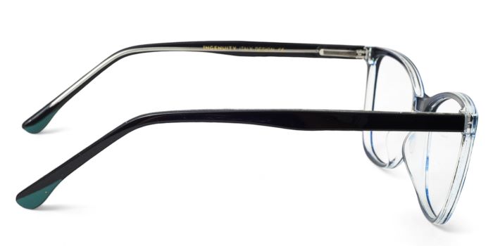 MIRAR by EyeMyEye Blue Full Frame Cateye Eyeglasses for Women