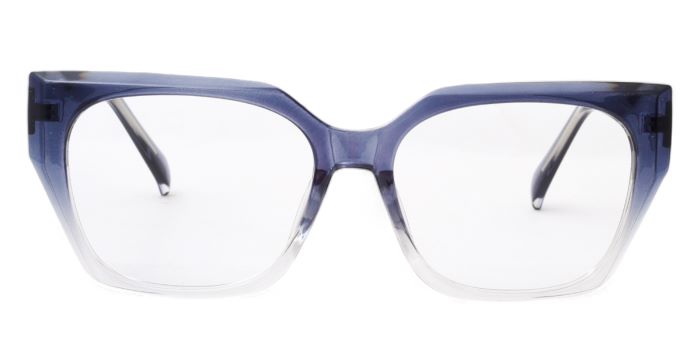 MIRAR by EyeMyEye Blue Color Full Frame Butterfly Eyeglasses for Women