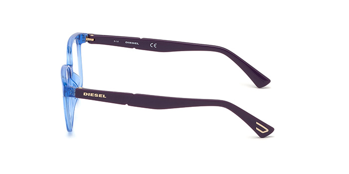 Diesel Blue Full Frame Square Eyeglasses for Men and Women