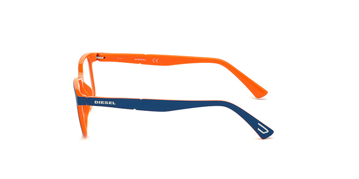 Diesel Blue Full Frame Rectangle Eyeglasses for Men and Women