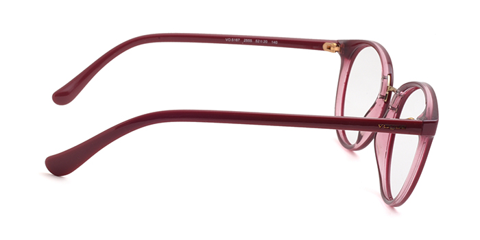 VOGUE Marron Full Frame Round Eyeglasses for Women