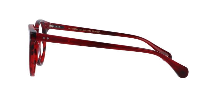  Red Full rim Round Eyeglasses for Men and Women