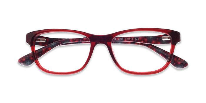 VOGUE Marron Full Frame Rectangle Eyeglasses for Women