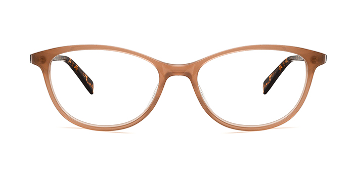 PIERRE CARDIN Peach Full Frame Oval Eyeglasses for Women