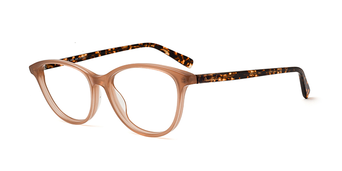PIERRE CARDIN Peach Full Frame Oval Eyeglasses for Women