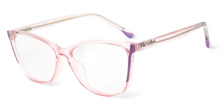 MIRAR by EyeMyEye Pink Full Frame Cateye Eyeglasses for Women