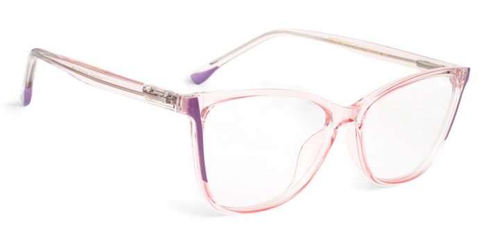 MIRAR by EyeMyEye Pink Full Frame Cateye Eyeglasses for Women