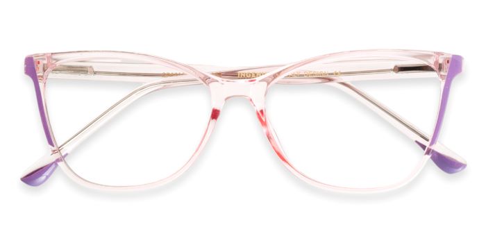 MIRAR by EyeMyEye Pink Full Frame Cateye Eyeglasses for Women