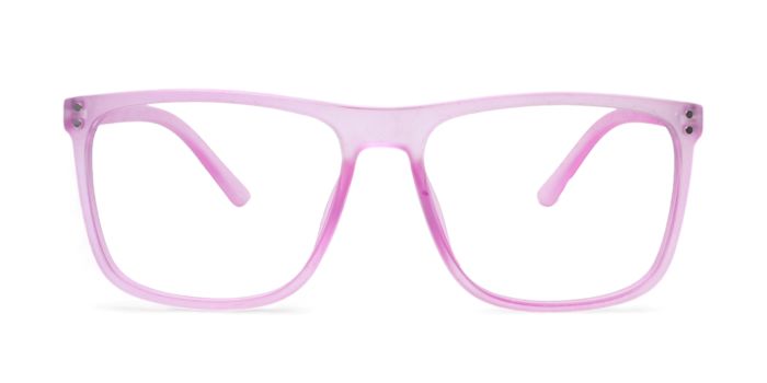 MIRAR by EyeMyEye Pink Full Frame Square Eyeglasses for Women