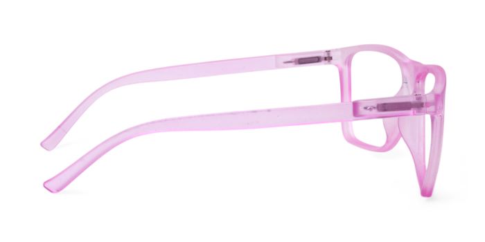 MIRAR by EyeMyEye Pink Full Frame Rectangle Eyeglasses for Women