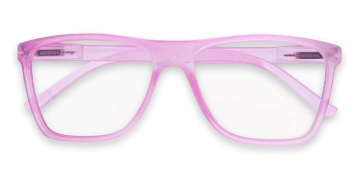 MIRAR by EyeMyEye Pink Full Frame Rectangle Eyeglasses for Women