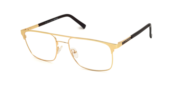 KILLER Gold Full Frame Square Eyeglasses for Men and Women