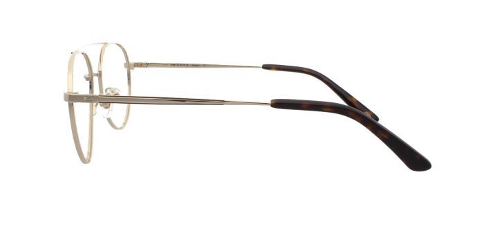  Gold Full rim Aviator Eyeglasses for Men and Women