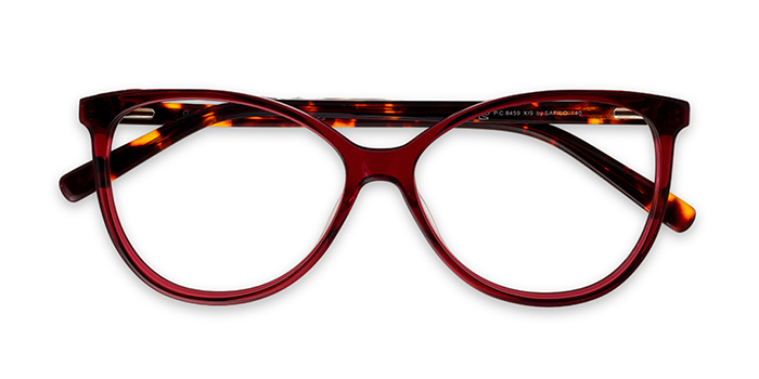 PIERRE CARDIN Wine Full Frame Cateye Eyeglasses for Women