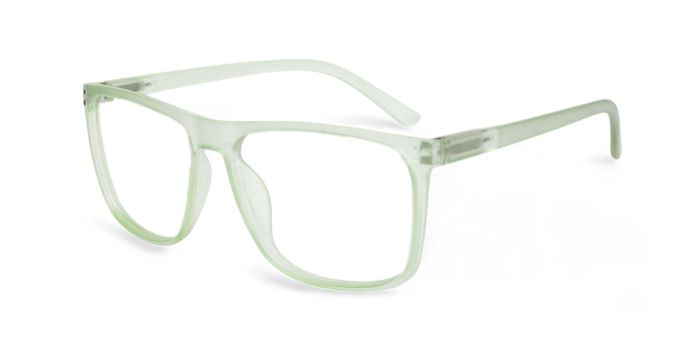 MIRAR by EyeMyEye Green Full Frame Square Eyeglasses for Men and Women