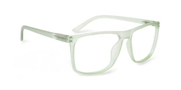 MIRAR by EyeMyEye Green Full Frame Square Eyeglasses for Men and Women