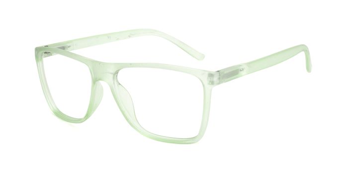 MIRAR by EyeMyEye Green Full Frame Rectangle Eyeglasses for Men and Women