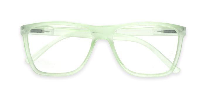 MIRAR by EyeMyEye Green Full Frame Rectangle Eyeglasses for Men and Women