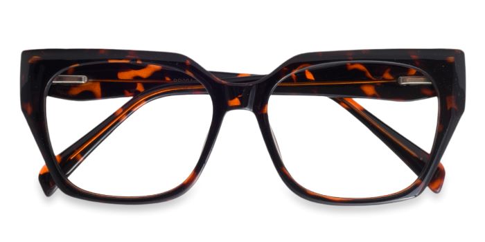 MIRAR by EyeMyEye Leopard Full Frame Wayfarer Eyeglasses for Men and Women