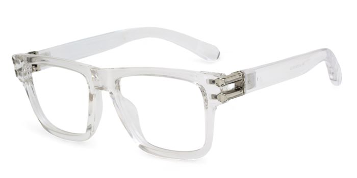 MIRAR by EyeMyEye Transparent Full Frame Wayfarer Eyeglasses for Men and Women