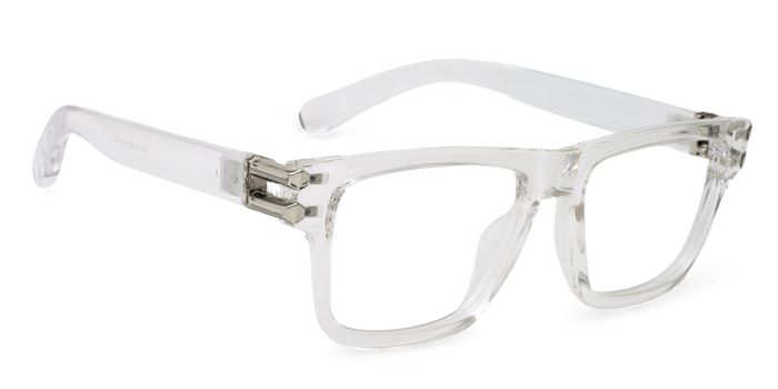 MIRAR by EyeMyEye Transparent Full Frame Wayfarer Eyeglasses for Men and Women