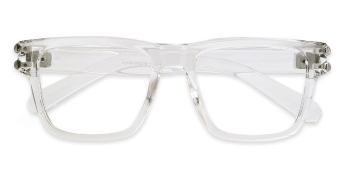 MIRAR by EyeMyEye Transparent Full Frame Wayfarer Eyeglasses for Men and Women