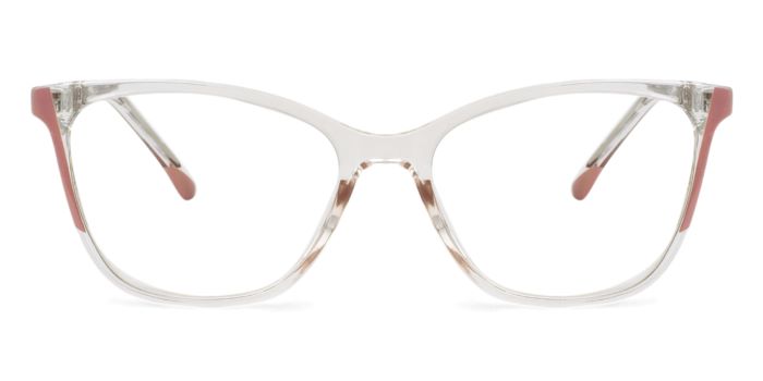 MIRAR by EyeMyEye Transparent Full Frame Butterfly Eyeglasses for Women