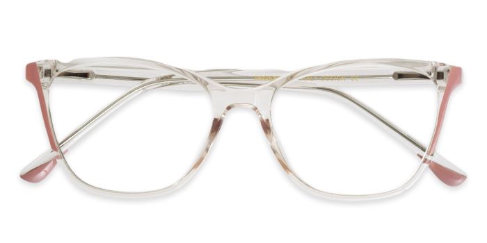 MIRAR by EyeMyEye Transparent Full Frame Butterfly Eyeglasses for Women