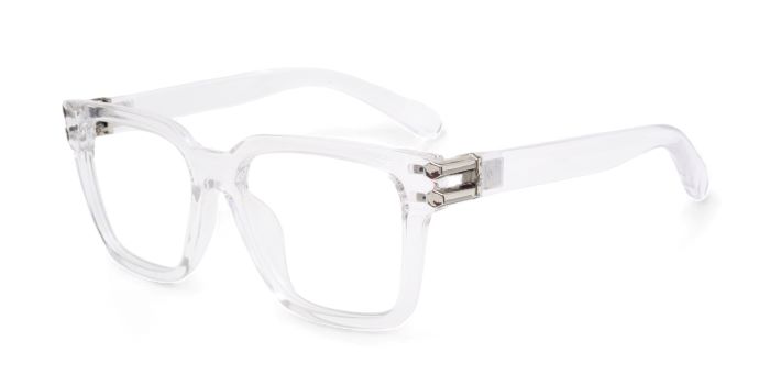 MIRAR by EyeMyEye Transparent Full Frame Wayfarer Eyeglasses for Men and Women