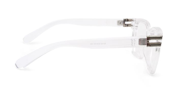 MIRAR by EyeMyEye Transparent Full Frame Wayfarer Eyeglasses for Men and Women