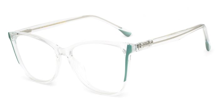 MIRAR by EyeMyEye Transparent Full Frame Cateye Eyeglasses for Women