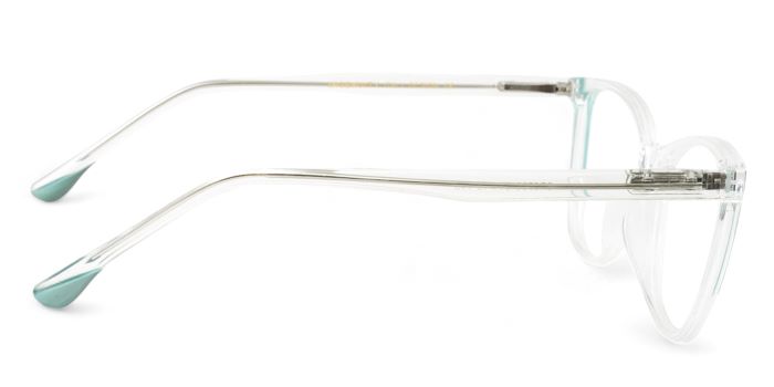 MIRAR by EyeMyEye Transparent Full Frame Cateye Eyeglasses for Women
