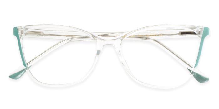 MIRAR by EyeMyEye Transparent Full Frame Cateye Eyeglasses for Women