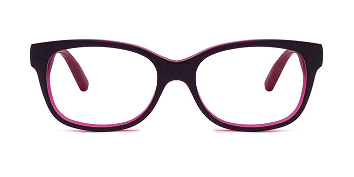 TOMMY HILFIGER Violet Full Frame Rectangle Eyeglasses for Women