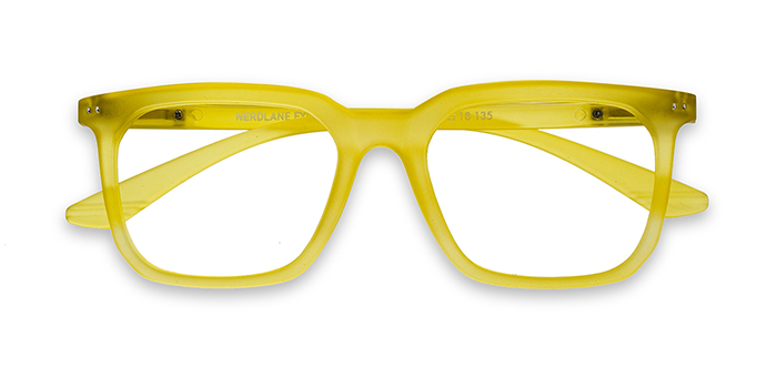  Yellow Full Frame Wayfarer Eyeglasses for Men