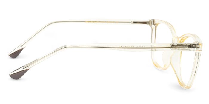 MIRAR by EyeMyEye Yellow Full Frame Butterfly Eyeglasses for Women