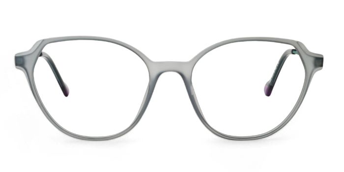 MIRAR by EyeMyEye Blue Transparent Full Frame Square Eyeglasses for Men and Women