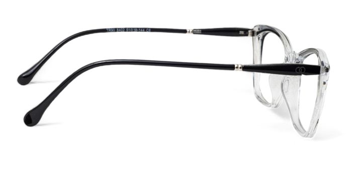 MIRAR by EyeMyEye Matt Black Full Frame Square Eyeglasses for Men and Women