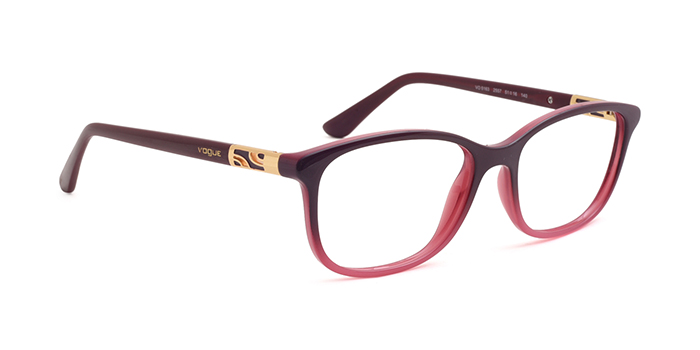 VOGUE Multicolor Full Frame Rectangle Eyeglasses for Women